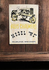 Allis Chalmers Model Wc Tractor 16x12 Sign 1991 Aaa Sign Co  Coitsville Oh