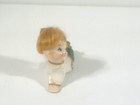 Norcrest Porcelain Figurine Girl Pixie Sprite Cheerleader Red Hair Vintage Japan