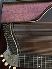 Antique Instrument German Zither Tiefenbrusier Munchen With Original Wooden Case