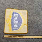 Vintage Burgie Beer Patch Large Jacket Vest Back Work Uniform Ae9