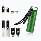 Crypto Wallet Case For Ledger Nano S X S Plus Yubikey 5 5c Green