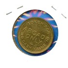Token For Arcade Only No Cash Value Vintage Arcade Game Play Vending Coin