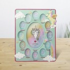 Unicorn Theme First Year Baby Photo Collage Frame New