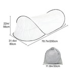 78x31x22 Inch Pop Up Mosquito Net Bed Tent Foldable Breathable Sleeping Canopy