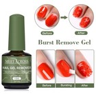 Nail Gel Polish Remover Magic Fast Clean Uv Soak Off  15ml Meet Across