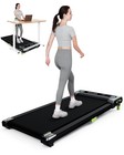 Walking Pad Under Desk Treadmill Quiet 300 Lbs Capacity Portable With Remote