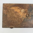 Vintage Snap-on Metal Tool Box Case Only For 3 4  Drive Socket Set W  Patina