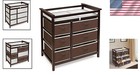 Versatile Baby Changing Table With 6 Removable Drawers   Customizable Storage