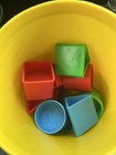 Vtg 1997 Fisher-price Baby s First Blocks Shape Sorter  71024 11 Blocks