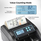 Munbyn Money Counter Machine Bill Counter Uv Mgir Counterfeit Detection Usd Only
