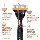 1 Pc X Gillette Fusion Power Shaving Razor With 1 Battery Free Shipping