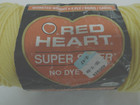 Skein Red Heart Super Saver Yarn 320 Cornmeal Acrylic Worsted Weight 4 Ply Usa