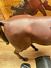 Vintage 1967 Marx Toys Best Of The West Comanche Fully Jointed Cavalry Horse