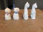 Vtg 1958 Holt Howard Cozy Kitten Siamese Cat Salt   Pepper Shakers 2 Sets Mcm