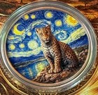 2026 African Big 5 Starry Night Fusion 5 X 1 Oz Set  999 Copper In Blister Set