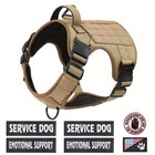 Tactical Pet Chest Service Dog Harness Vest Adjustable Reflective Dog Harness Me