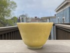 Chinese Stone Cup  Light Green Color  W3 5    And H 2 5   