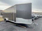 2025 Neo Nas 24  T a V-nose Enclosed Snowmobile Sled Cargo Box Trailer Bidadoo