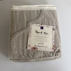 Lush Decor    chenille Chevron    Two Window Panels Gray 40x84