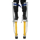 24 -40  Adjustable Drywall Stilts Aluminum Tool - Painting Painter Taping Yellow