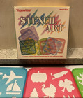 Vintage Tupperware Tuppertoys Stencil Art Set 1987 8 Stencils