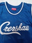 The Marathon Nipsey Hussle Crenshaw Basketball Jersey - Blue white 3xl  j2 
