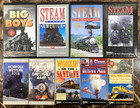Train Railroad Vhs Lot Of 46 Pentrex Video Rails Steam Locomotive Union Pacific