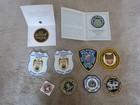 9 National Law Enforcement Patches Ncsi Fbi Boarder Patrol Interpol Unused