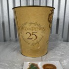 Amc Lord Of The Rings 25th Anniversary Tin Popcorn Bucket W  Magnets Bubble Wrap