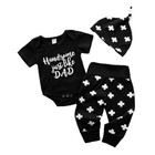 Newborn Kid Baby Boy Short Sleeve Jumpsuit Romper Bodysuit Pants Outfits Set