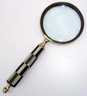 Nautical Brass Magnifying Glass Vintage Magnifier With Beautiful Handle Gift