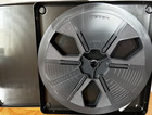 Super 8 600 Ft Archival Film Reel   Box Set -8 plastic Reel  Black Box W lid New