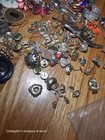 Craft Lot Jewelry Costume Junk Drawer Stuff Scrap 