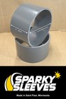 Pvc Drift Trike Sleeves 10  Diameter 6  Wide 3 8  Thick With Square 90   Edges