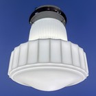 Antique vintage  1920   s-1930 s Art Deco Nouveau White Milk Glass Light Fixture