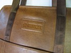 Rufflife Pet Carrier Tote Bag Brown Faux Leather Dog Cat Travel Shoulder Bag 19 