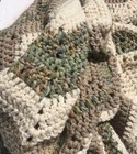 Coastalcore Cottagecore Handmade Afghan 72  X 46  Gorgeous Subtle Colors