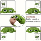Blackout Travel Eye Mask Sleep Soft Padded Shade Cover  Relax Blindfold