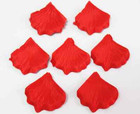 Red 1000pcs Silk Rose Flower Petals For Wedding Party Table Confetti Decorations