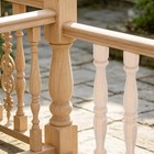 Unfinished Wooden Spindle  Baluster Post - Decorative Furniture Spindle For