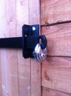 Bike   Fishing Shed Lock Bar  Garage  Office Door Security - Heavy Duty Steel