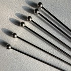 Stainless Steel Drink Stirrers  Set Of 6  Cocktail Beverage Swizzle Sticks