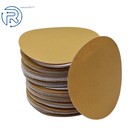 100 Pack 6  Aluminum Oxide 320 Grit Discs Hook Loop Pads Sanding Disc Flocking