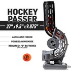 One Timer Street Roller Hockey Passer Automatic Feeder Training Aid Slap Shot