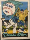 Pearl Jam Signed Poster Seattle Mariners Autographed Stone Gossard Matt Cameron