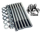Best Sportsman 700 800 Head Studs Titanium Cylinder Head Stud Bolt Nuts Kit Set