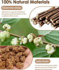 6pc Natural Silvervine Sticks Cat Toys Matatabi Catnip Chew Teeth Cleaning 6pk