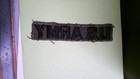 Vintage Military Patch Name Tape Vietnam Era Crudely Made