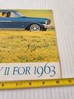 1963 Chevrolet Chevy Ii Car Dealer Sales Brochure Advertising Catalog Vintage