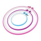 5 Pcs Embroidery Kit Adjustable Circle Frames Ring Decorative Hoop